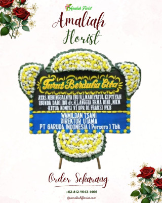 Papan Bunga Duka di Bojong Jaya