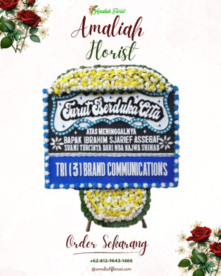 Papan Bunga Duka di Bojong Jaya