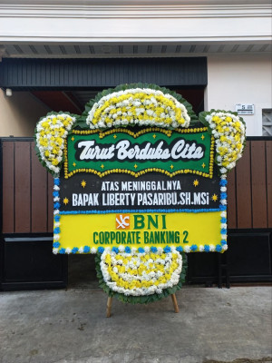 Papan Bunga Duka di Bojong Jaya