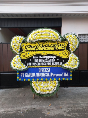 Papan Bunga Duka di Bojong Jaya